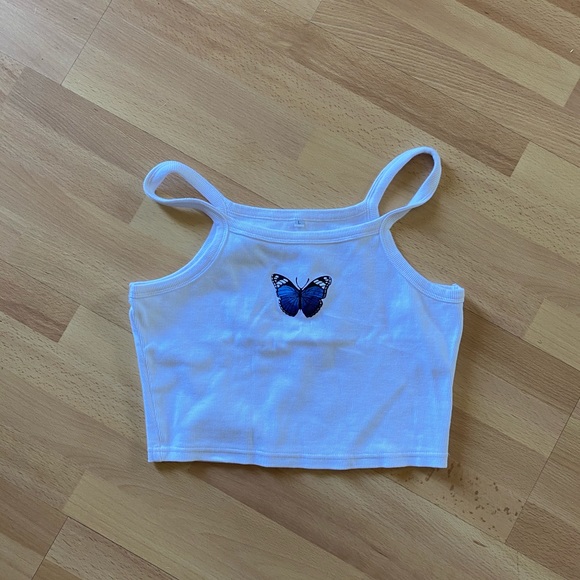 Butterfly cropped top - Picture 1 of 2